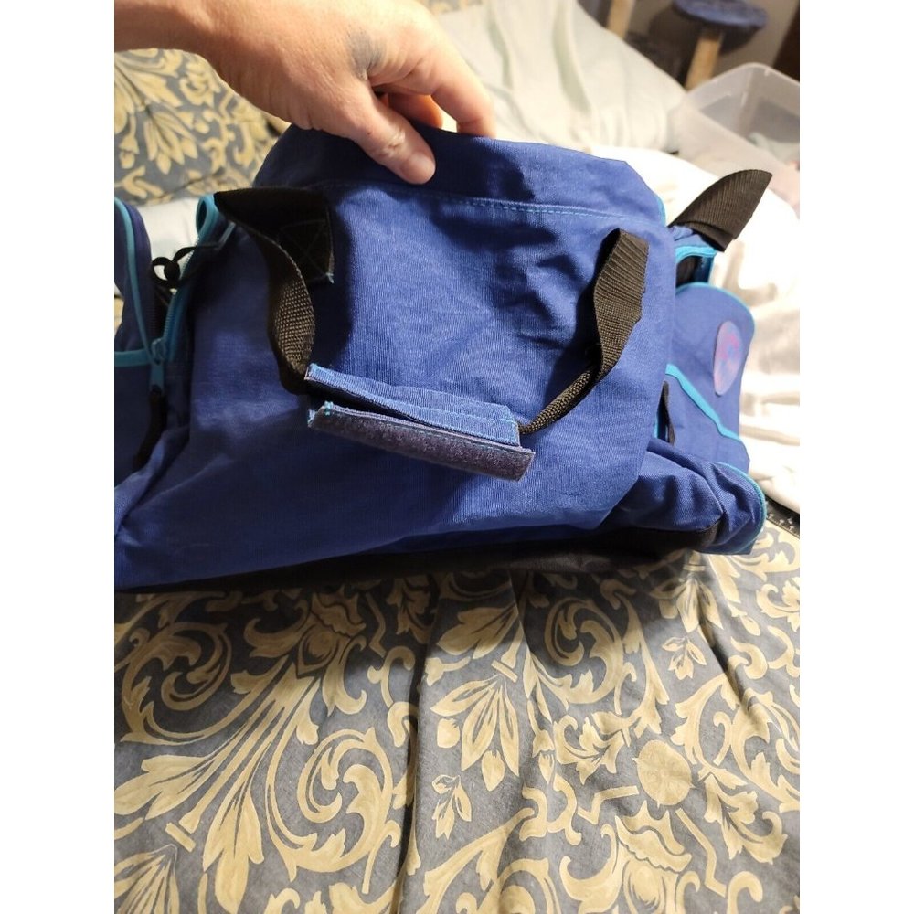 Looney Tunes Tweety Blue Duffle Gym Bag Vintage Large - Picture 5 of 12